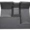 1966-76 Ford Bronco Passenger Area Vinyl Flooring Set - Black