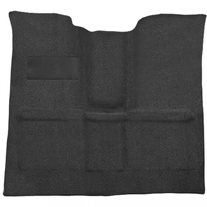 OER 1967-72 Chevrolet, GMC Pickup, Regular Cab, Molded Vinyl Flooring Kit, Vinyl, Standard Backing, Floor Shift, TH400, High Hump, 4WD, Gray T3294525