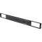1973-80 Chevy, GMC C10, Blazer, Jimmy, Suburban, Dash Trim Plate Molding, with AC, Black with Silver Accent