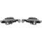 OER 1999-2006 Chevy, GMC C1500 Silverado, Sierra, 2002-06 Escalade, Tahoe, Yukon, Steering Knuckle Set, 2" Drop, Bare, with 2 Wheel Drive, RH & LH, Pair 154936