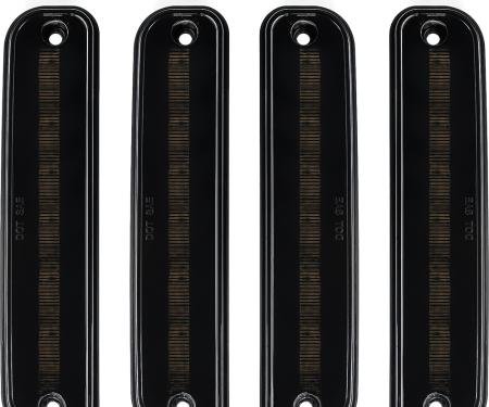 OER 1973-80 Chevrolet, GMC Pickup, Suburban, Jimmy, Marker Lamp Set, Smoked Lens, Red/Amber LED 21114S