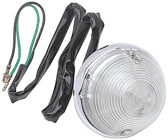 OER 1955-57 Pickup Park Lamp Assembly with Clear Lens CT23634
