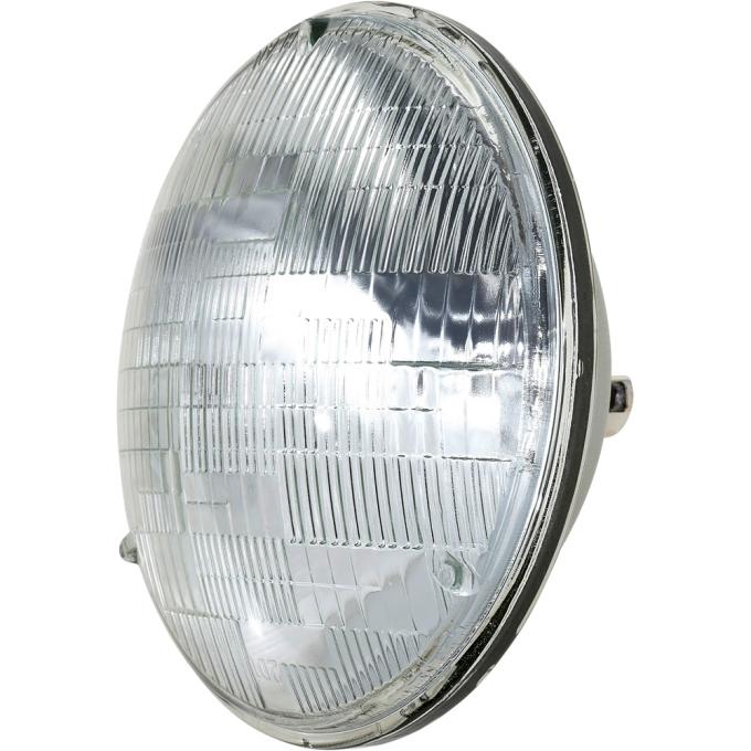 Headlamp Sealed Beam, 12 Volt, High / Low, 7" Round, Tungsten