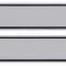 1981-91 Chevy, Pickup, Blazer, Suburban, Door Panel Insert Trim Molding Set, Cheyenne, Scottsdale Style Without Pull Strap