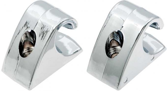 OER 1967-72 Chevrolet/GMC Truck, Blazer, Jimmy, Suburban, Sun Visor Hooks, Chrome A5100110