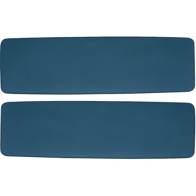 OER 1964-66 Chevy, GMC Pickup, Door Panel Inserts, Padded Vinyl, Blue 15471908