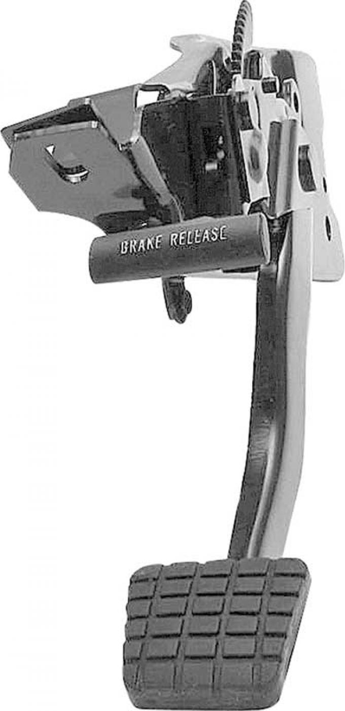 1969-72 Chevrolet, GMC Pickup, Blazer, Jimmy, Suburban, Park Brake Pedal Assembly, with Pad & Cable