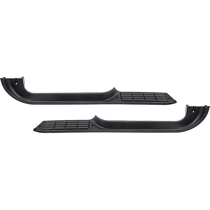 OER 1978-91 Chevrolet, GMC Truck, Door Sill Plate, Black ABS, Pair *153294