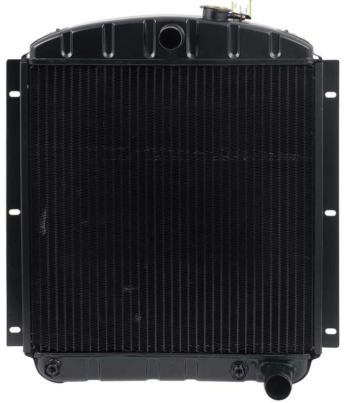 OER 1947-55 Chevrolet Pickup V8 with AT 4 Row Copper/Brass Radiator (20-3/4" x 19-3/4" x 2-5/8" Core) CRD1554A