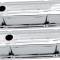 1968-81 Chevrolet, Chrome Valve Covers, "350" Logo, Tall Profile