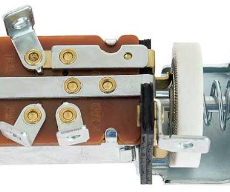 OER 1940-55 GM, Headlamp Switch, with Shaft and Knob, 6-Volt, Universal Fit 1995041