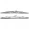 1858-80 AMC, Ford, GM, Mopar, Windshield Wiper Blades, AERO Style, 15", for 1/4" Bayonet Style Arms, Pair, Various Models