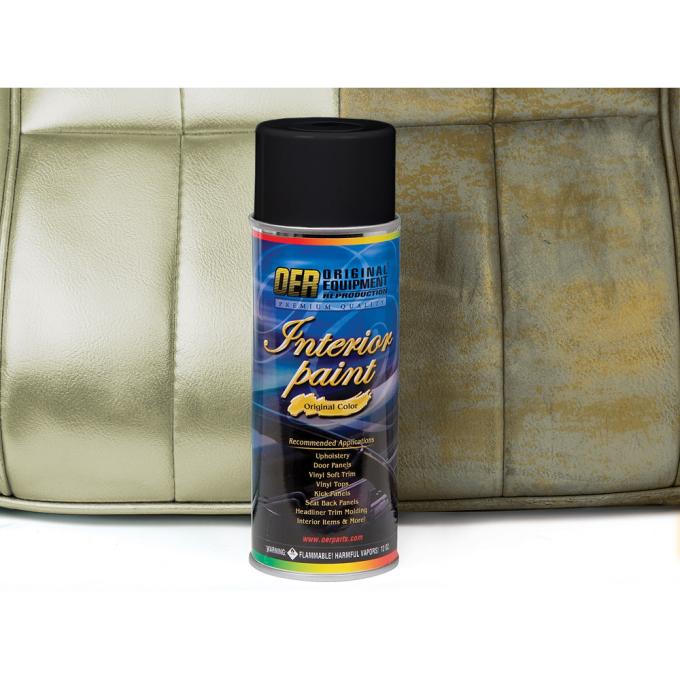 OER 1963-69 Ford, Merc, Interior Paint, Light Ivy Gold Metallic, 16 Oz. Aerosol Can (Net Wt. 12 Oz.) PP917