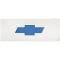 1967-72 Chevrolet Truck, Suburban, 1969-72 Blazer, Center Console Emblem, Blue Bowtie, Includes Retaining Nuts