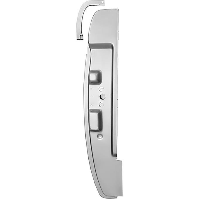 OER 1966-67 Ford Bronco, Door Striker "B" Pillar Post Assembly, RH, Passenger Side TR00350A