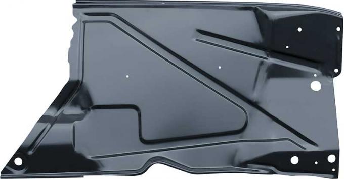 OER 1955-57 Chevrolet, GMC Pickup, Suburban, Inner Fender Skirt, LH Driver Side, EDP Coated T70652