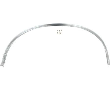 OER 1980-86 Ford F-100, F150, F-250, F350, Bronco, Rear Wheel Opening Molding, LH Drivers Side TR29164H