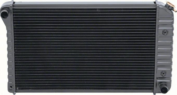 OER 1973-77 Chevrolet Truck L6 with AT 4 Row Copper/Brass Radiator (17" x 28-3/8" x 2-5/8" Core) CRD1773A