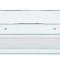 1957 Chevrolet Nomad, Station Wagon, Chrome Rear Bumper Set, 3 Piece Design, without Bumper Guard Holes