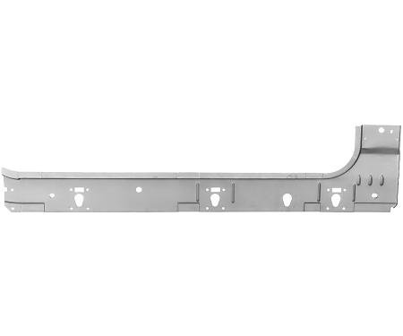 1978-1979 Ford Bronco, 1973-1979 Ford F-Series Pickup, Lower Front Door Pillar, LH Driver Side