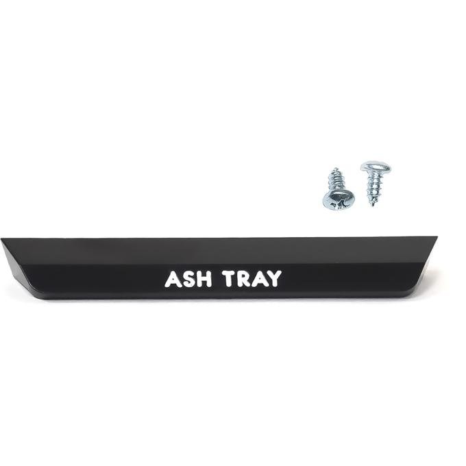 OER 1947-51 Chevrolet Truck Without AC, Cigarette Ash Tray Knob, Black With White Text "ASH TRAY" 154148