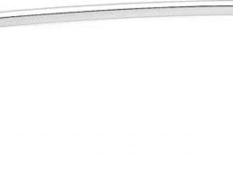 OER 1988-00 Chevrolet/GMC Truck Wheel Opening Molding - Chrome - LH Front C2409