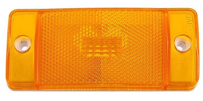 OER 1970-77 Ford Bronco, 1970-72 F-Series Truck, Econoline, Side Marker Lamp, Front, LH Or RH, Amber TR15A201H