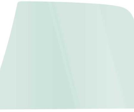 OER 1972-93 Dodge D/W-Series/Ramcharger/Trail Duster, Front Door Window Glass, Light Green Tint, LH Side DD4786T