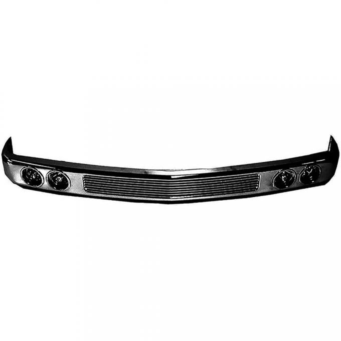 OER 1988-98 Chevy Truck, Front Bumper, With Driving & Fog Lamps, With Standard Insert, Painttable T71089P