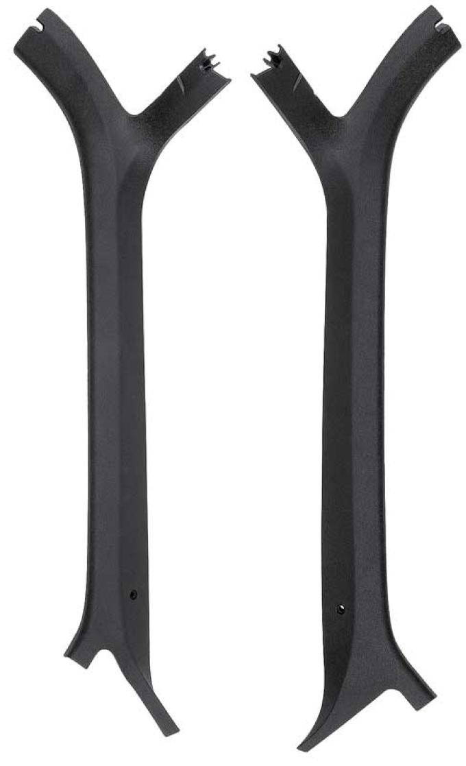 1973-80 Chevy, GMC Pickup, Blazer, Suburban, Front Inner Pillar Post Moldings, RH & LH, Pair