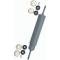1947-55 Chevrolet, GMC Pickup Truck, OE Style Front Shock Absorber, Gray Finish, Each