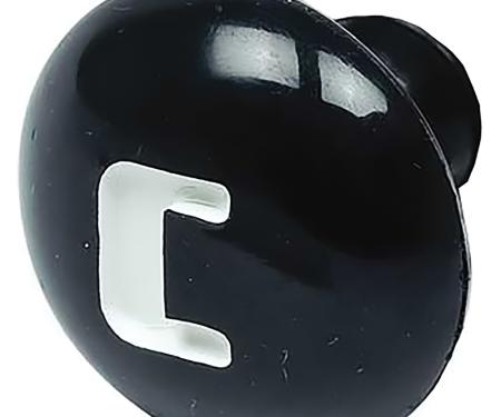 OER 1954-55 Chevrolet/GMC Truck, Choke Knob, Black 549700CK