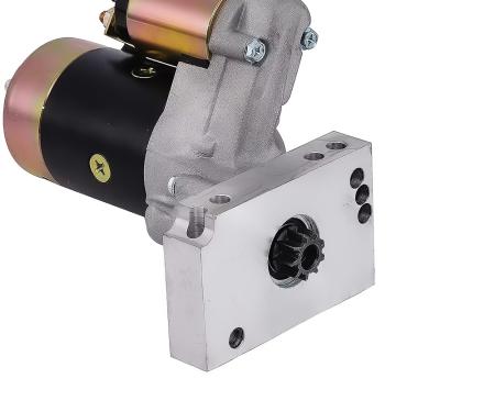 OER Chevrolet Small Block / Big Block, 3 HP High Torque Gear Reduction Mini Starter, 2-Bolt Straight Mount S3196