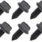 1955-74 GM, Bolt, Pointed Tip with Hex Washer Head, 5/16-18 x 3/4", Black Phosphate, 10 Piece Set