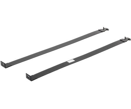 A-Premium Fuel Tank Strap Set For Ford F-Series 1980-1996 - 19 Gallon Mid-Ship Tank