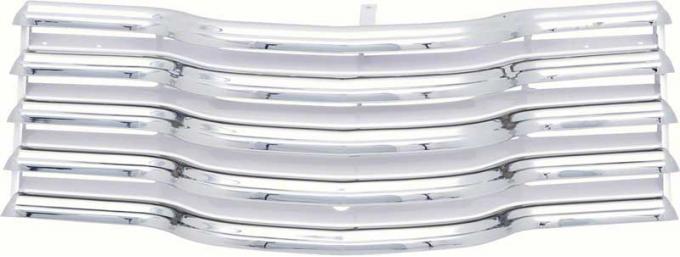 1947-53 Chevrolet Pickup Truck, Front Grill, Chrome, with Chrome Brackets