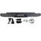 1988-00 Chevrolet, GMC C/K GMT400 Stepside Pickup, Rear Step Bumper, With Impact Strips, With Brackets, Black