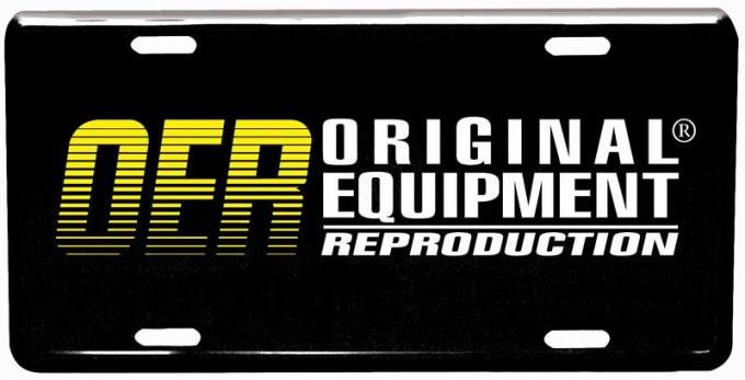 OER Original Equipment Reproduction License Plate OER29
