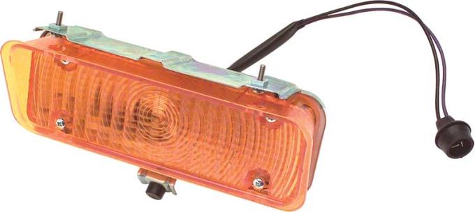 OER 1971-72 Chevrolet Truck, Park Lamp Assembly, with Amber Lens, LH, Driver Side CX1563