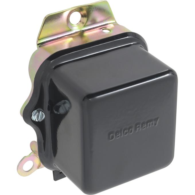 1962-72 External Voltage Regulator with Delco Remy Markings for 63 Amp Alternator