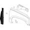 1988-96 Chevy, GMC C/K Pickup, 1992-94 Blazer, 1995-96 Tahoe, 1992-96 Yukon, Suburban, Fender-to-Cowl Insulator Seal, RH Passenger Side