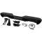 1988-00 Chevrolet, GMC C/K GMT400 Stepside Pickup, Rear Step Bumper, With Impact Strips, With Brackets, Black