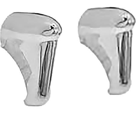 OER 1956 Chevrolet Bel Air, 150, 210, Nomad, Front Bumper Guards, With Hardware, All Models, LH and RH TF401300
