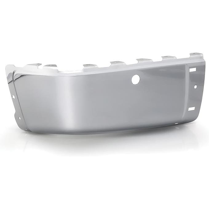 OER 2007-14 Silverado, Sierra, Bumper End Cap, With Park Assist, Chrome, LH 15284305