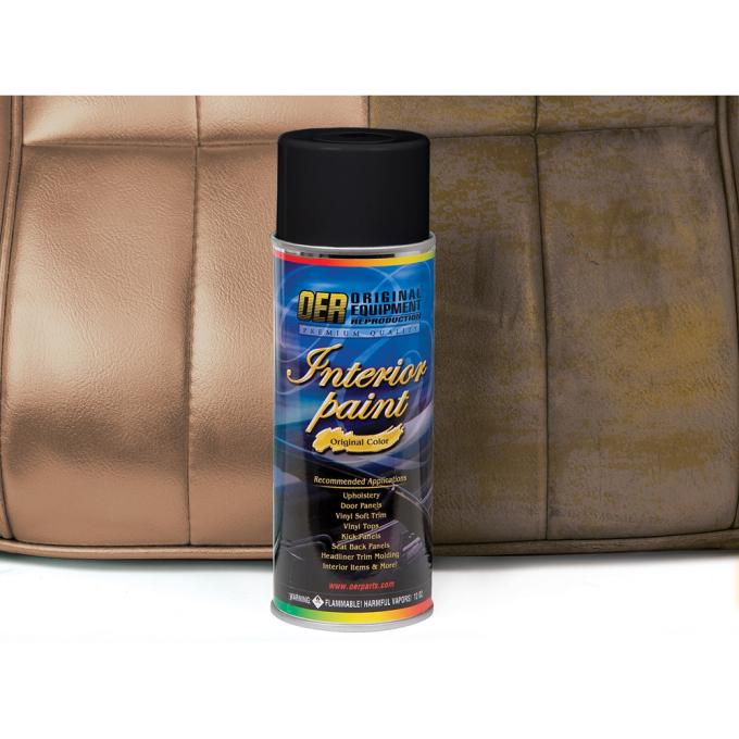 OER 1967-68 Ford, Interior Paint, 5739 Saddle, 16 Oz. Aerosol Can (Net Wt. 12 Oz.) PP919