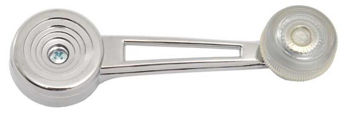 OER 1973-74 Mustang, Window Crank Handle, with Clear Knob 23342F