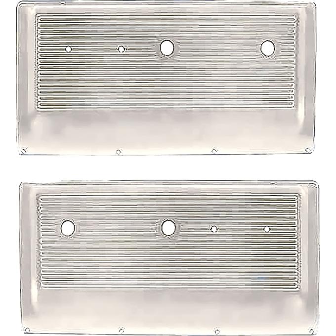 OER 1967-71 Chevy, GMC Pickup, Door Panel Inserts, Padded Vinyl, Off White 15472028