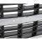 1988-93 Chevy Pickup, Blazer, Suburban, Front Grill, Dual Composite Headlamps, Chrome and Gray