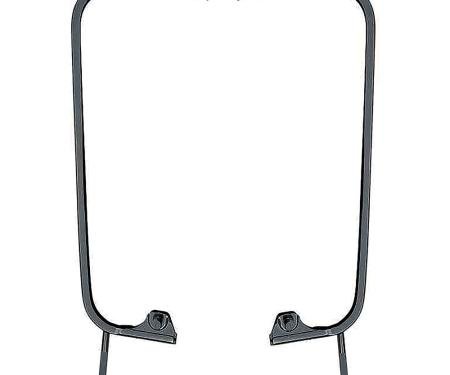 1960-1963 Chevrolet, GMC Pickup, Suburban, Vent Window Glass Frame, Black, RH & LH, Pair