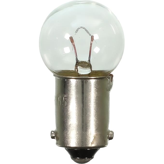 Replacement Light Bulb #, Single Contact Miniature Bayonet Base, G4-1/2, 2.0 CP, 6-volt